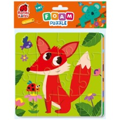 Мягкие пазлы 2в1 "Foam Puzzle: Пушистики"