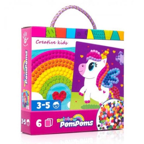 Набір для творчості "Rainbow pompoms", укр