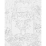 Картина по номерам Спанчбоб с деньгами / Губка Боб 40*50 см Оригами LW 31680