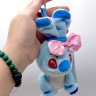 Мягкая игрушка-брелок, герой-сюрприз "Стич / Stitch", высота: 19 см, игрушка-сюрприз, металлическое кольцо, в пакете, в коробке