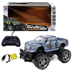 Пикап на радиоуправлении "Военный" серый