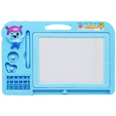 Дощечка для рисования с печатками, голубая