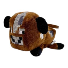 Мягкая игрушка-брелок "Майнкрафт / Minecraft: КОРОВАЯ (коричневый), 10 см