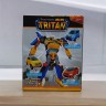Робот-трансформер "Тобот Тритан (Tobot Tritan)", превращается в 3 машинки