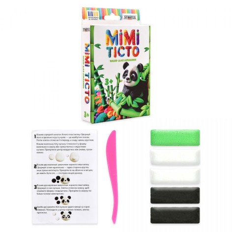 Набор для лепки "MIMI ТЕСТО. Панда"