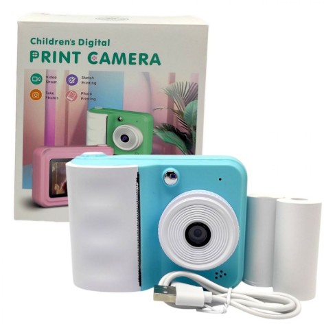 Фотоапарат-принтер (СИНІЙ)