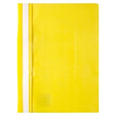 Скоросшиватель, А4, желтый