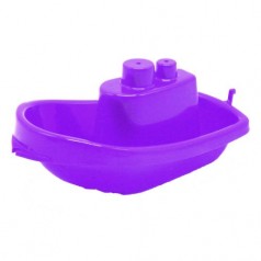 Іграшка кораблик фіолетовий