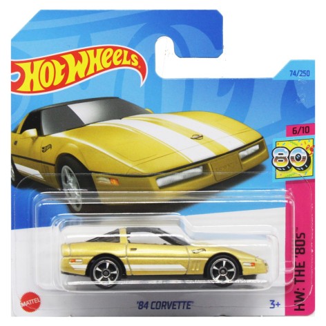 Машинка Hot Wheels 84 CORVETTE золота