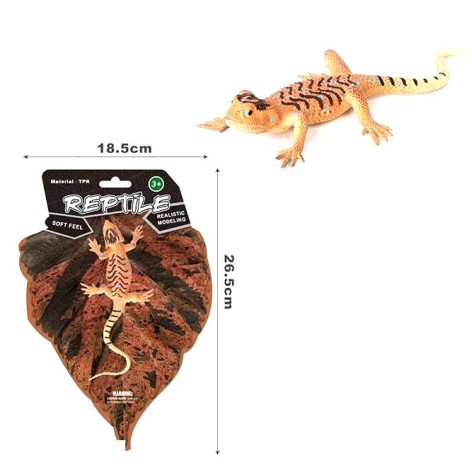 Антистрес Ящірка 5112-5 на листі