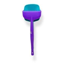 Песочный набор "Лопатка и грабли" сиреневый