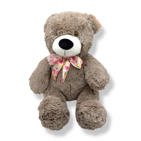 Мягкая игрушка "Мишка Тедди" 60 см (СЕРО-КОРИЧНЕВОЙ)