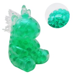 Игрушка-антистресс "Единорог", зеленый