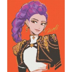 Алмазна мозаїка "K-pop. Demon Hunters" 40х50 см