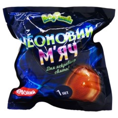 Неонові м'яч, червоний