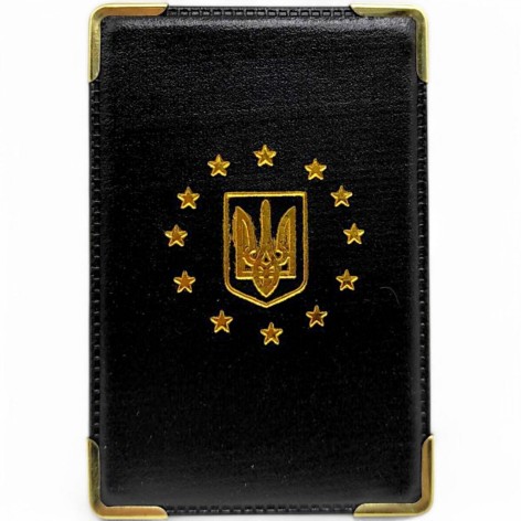 Обкладинка для карт (ID паспорт, пропуск, студентський), чорний