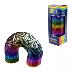 Пружинка "Радуга" Yabba Dabba 2 цвета микс, р-р 5*5*15см, короб.5,3*5,3*15,5 см
