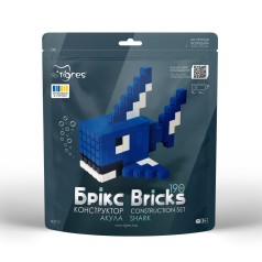Конструктор "Брікс: акула", 190 дет