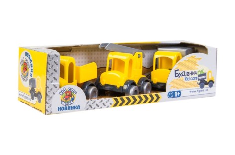 Набор машинок ""Auto Construction Set  (3 авто)
