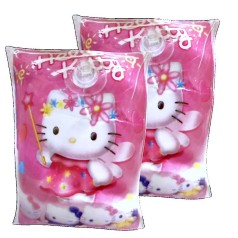 Нарукавники для плавання Аніме Sanrio Hello Kitty 13 см, розмір S рожевий