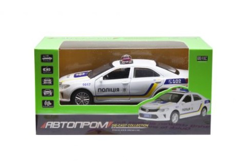 Машинка "Поліція Toyota Camry" із серії "Автопром"