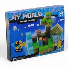 Конструктор магнітний Minecraft 50 деталей