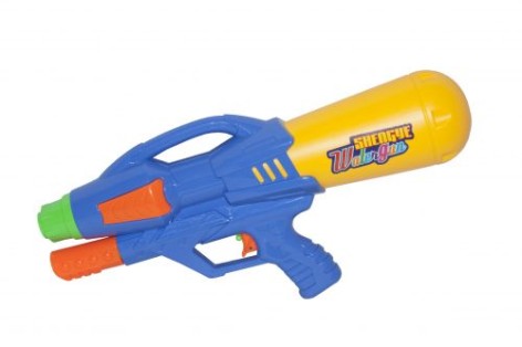 Водяное оружие "Water Gun" с накачкой (синий)