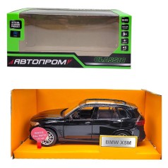 МАШИНА АВТОПРОМ (металлическая) 1:32 BMW X5M (ЧЕРНАЯ)