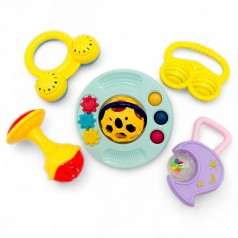 Набор погремушек "Baby toys", мятный