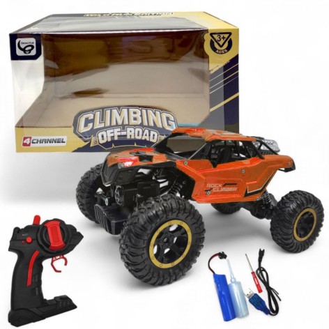 Машина на радиоуправлении "Вездеход" (Оранжевый)