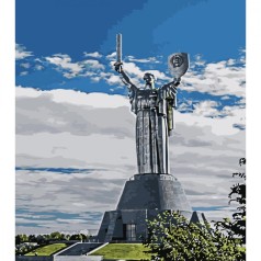 Картина по номерам "Родина мать"  ★★★★