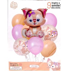 Набор воздушных шаров, 9 шт, для создания фотозоны