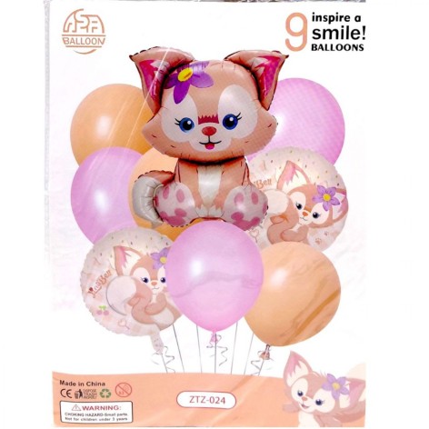 Набор воздушных шаров, 9 шт, для создания фотозоны