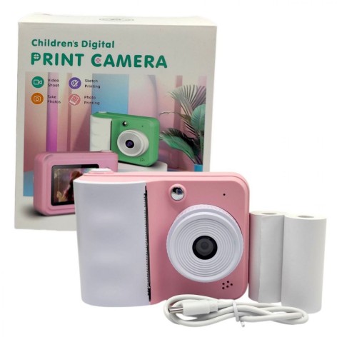 Фотоапарат-принтер (РОЖЕВИЙ)
