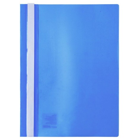 Скоросшиватель, А4, голубой