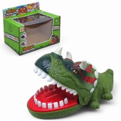 Гра кусачка Зубастик, світло, музика (зелений)