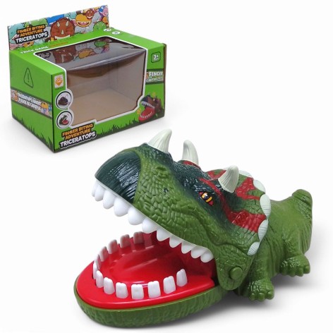 Гра кусачка Зубастик, світло, музика (зелений)