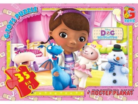 Пазлы "Doc McStuffins", 35 эл
