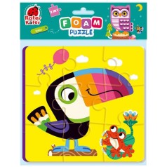Мягкие пазлы 2в1 "Foam Puzzle: Птицы"