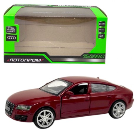Машинка металлическая "Автопром. Audi A7 Sportback" (БОРДОВАЯ)