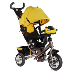 Велосипед 3-х колісний 6588 / 76-504 Best Trike (1) КОЛЕСО ПІНА, d=25см переднє, d=20см задні, фара музична USB, в коробці