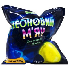 Неоновий м'яч, жовтий