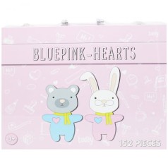 Набор для рисования "Bluepink hearts", розовый