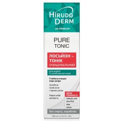 Биокон Лосьон для лица Hirudo Derm Oil Problem Pure Tonic Очищающий, 180мл