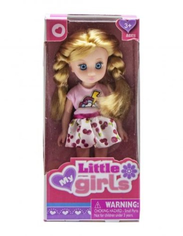 Лялька "Little girls" (рожевий)