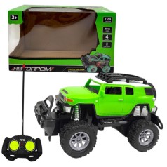 Машина на радіокеруванні "ДЖИП" (САЛАТОВИЙ)