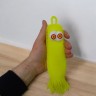 Игрушка антистресс Кальмар ежик, со светом, желтый