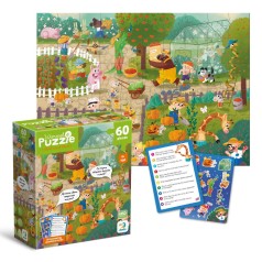 Виммельпазл "В деревне", 60 ел