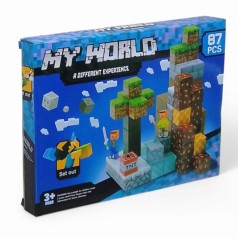 Конструктор магнітний Minecraft 87 деталей