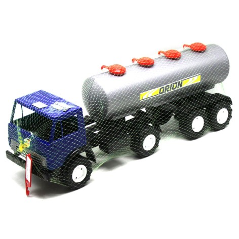 Машинка Камаз с цистерной синяя вид 2